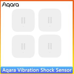 Controleer aqara -trillingsschoksensor SMART BEWEGING VIRLATIE Detectie Alarmmonitor gebouwd in Gyro Motion Sensor Zigbee voor Xiaomi Mihome
