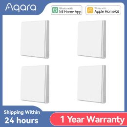 Besturing Aqara Wall Switch D1 ZigBee Smart Wireless Key Light -knop Wifi Remote Control Aqara Ople Switch Support Mijia App HomeKit