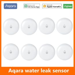 Contrôle Aqara capteur d'immersion d'eau détecteur de fuite d'eau d'inondation pour la maison alarme à distance capteur de trempage de sécurité pour passerelle Xiaomi Mijia