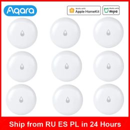 Contrôle Aqara Water Capteur IP67 Détecteur de fuite d'eau d'inondation imperméable pour MI Home Remote Alarm Security Setaking Capteur HomeKit App