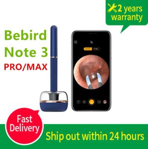 Contrôle Bebird Note 3 PRO/MAX Endoscope visuel intelligent bâton d'oreille Pick 1000 W nettoyage des oreilles Mini caméra Otoscope endoscope outil de sélection d'oreille