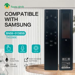 Control BN5901385B Zonne -stem Remote Regeling Vervanging voor Samsung BN5901385A SMART TVS Compatibel met Neo Qled Crystal UHD -serie