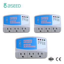 Regeling BSEEED -spanningsbeschermer 3 Uitgangsplug Surge Protector voor thuisapparaat wandmontage Power Suppressor 1400W Multi -functie plug