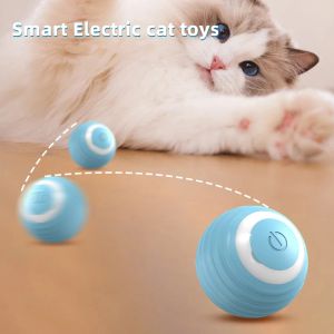 Contrôler le chat interactif Ball Smart Catdogtoys Electronic Interactive Cat Toy Indoor Automatic Rolling Magic Ball Cat Game Accessoires
