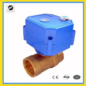 Contrôle CWX25S Mini Electric Actuator Control Ball Vae avec fonction de remplacement manuel DN8 DN10 DN15 DN20 DN25 DN32 en laiton à usage intelligent