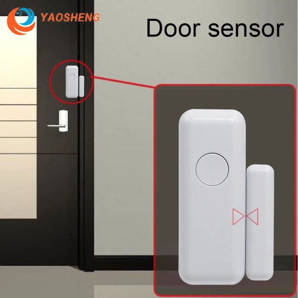 Control Sensor de la puerta Detector de ventana Detector de puertas abiertas Alarma de puerta en casa para Smart Life Home Alarm System 433MHz Sensor de ventana