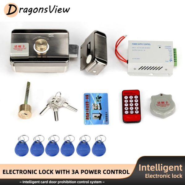 Control Lock Electronic Lock con sistema de control de puerta de tarjeta inteligente para la puerta de video Teléfono Intercomitien