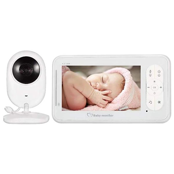 Contrôle du moniteur de bébé électronique Interphone Video Smart Superilance Camera IP TUYA Automatic WiFi Home Indoor Phone Wireless Monitor
