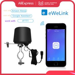 Contrôle Ewelink Smart WiFi WiFi Gas Valve WiFi Controller APP Remote Contrôle de contrôle vocal avec Alexa Google Assistant DIY Home-Automation