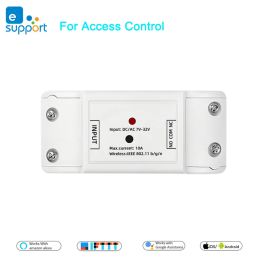 Controle Ewelink Wifi Switch DC 5V 12V 24V 32V Inching/Selflocking Wireless Relay Smart Home Automatisering Deurtoegang Remote Control