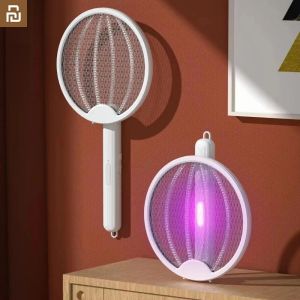 Controle Voor Xiaomi Youpin Elektrische Bat Muggenval Oplaadbare Opslag Bug Zapper Racket Fly Killer Bat Muggenmepper Swatter