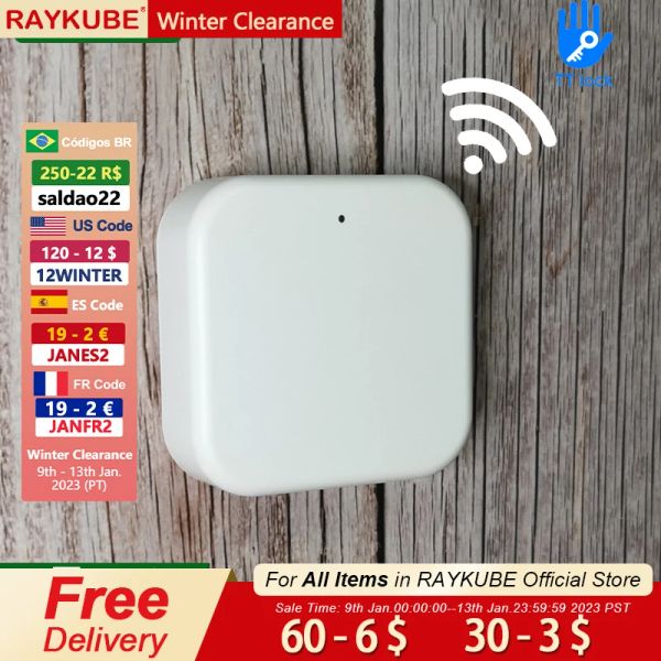 Contrôler la passerelle G2 pour l'application TT Lock App Bluetooth Smart Electronic Door Lock WiFi Adaptateur télécommande pour Smart Home