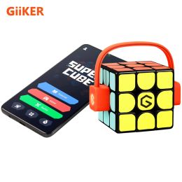 Control Giiker Electronic Bluetooth Speed Cube Real Time Connected STEM Smart Cube 3x3 Aplicación complementaria Soporte de la batalla en línea con Cubers