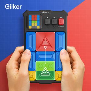 Contrôle Giiker Super Slide Huarong Road Smart Sensor Game 500+ Adprowed Up Brain Teaser Puzzles Interactive Fidget Toys for Kids Gifts