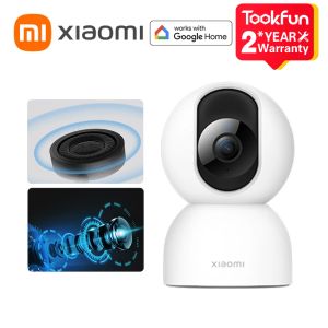 Contrôle la version globale Xiaomi Smart Camera C400 Smart Home WiFi 360 ° Rotation 4MP Vision nocturne AI Détection humaine Alexa Google Assistant