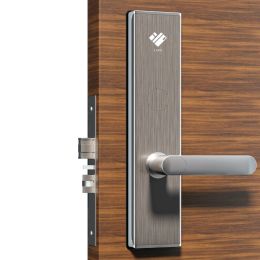Control de buena calidad Fechadura Eletronica Hotel Rfid Tarjeta Rfid Lock Smart Door Lock con software SDK gratuito