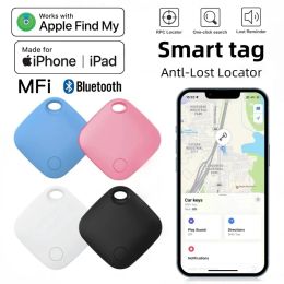 Contrôler GPS Tracker pour enfants Smart Air Tag Mini Smart Tracker Bluetooth Smart Tag Pet Car Lost Tracker pour Apple iOS System Trouver mon