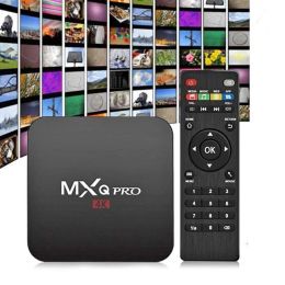 Contrôle WiFi RK3229 1G + 8G BOX 4K Player de réseau Settop Box Home Remote Control Box HD Smart Media Player pour Android 10.0