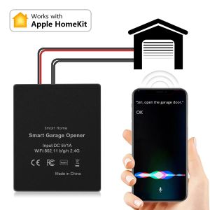 Controle HomeKit Smart Garage Door Opener WiFi Smart Switch Siri Voice Control Interruptor Work met Apple Home Kit Remote Control Timing