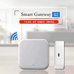 Contrôle Hot Bluetooth WiFi Gateway Mot de passe d'empreinte digitale Smart Electronic Door Lock Home Bridge TTLOCK App Control Control Gateway Hub