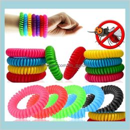 Contrôle Ménage Divers Maison Jardin Répulsif Bracelets Anti Moustique Bug Pur Naturel Adultes Enfants Main Poignet Bande Insecte Prote