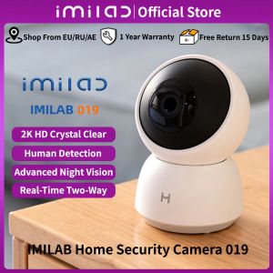 Controle Imilab 019 Home Security Camera 2K WiFi IP Cam Indoor Video Peephole Surveillance Smart Webcame Night Vision CCTV Baby Monitor