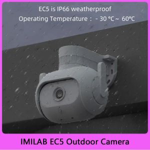 Controle Imilab Global WiFi Smart Outdoor Camera EC5 EC3PRO 2K Video Surveillance Floodlight Night Vision 360 ° Tracking voor MI Home App