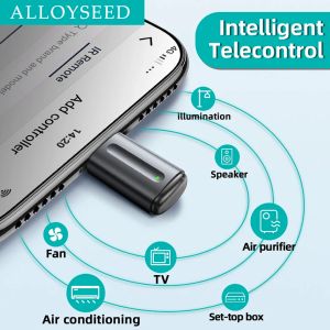 Control de electrodomésticos IR Inalámbrico Control remoto Adaptador Aplicación Smart Control Transmisor infrarrojo de teléfono móvil para iPhone/typec