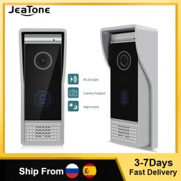 Controle Jeatone Video Doorbell Waterdichte IP65 Intercom Smart Life 720P/1080p Ring Doorbell Camera voor appartementenbeveiliging