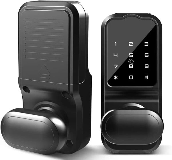 Contrôle le verrouillage de porte d'entrée sans clé Smart Lock Electronic Deadbolt Digital Bluetooth App Llock avec clavier Digital Electronic Lock