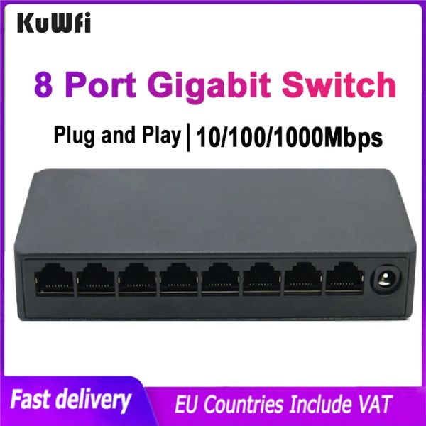 Contrôle KUWFI 8 Port 1000 MBP