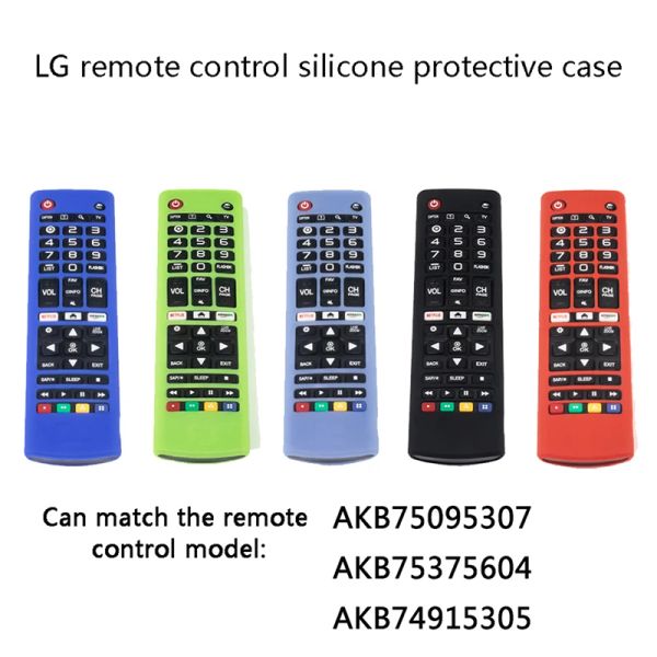 Contrôle LG Smart TV Remote Control Silicone Couvre de protection Couverture Skin Home Home Audio and Video Équipement TV Accessoires