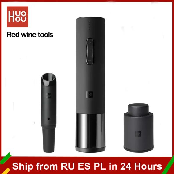 Control Mijia Automática Botella de vino tinto Tape Cap Stopper Decantador Rápido Corkscrew para la herramienta Smart Home Foil Corkter Cork Out