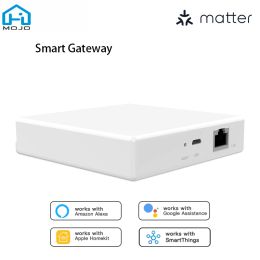 Control Mimojo Matter Thread Hub Tuya Zigbee Gateway Smart Home Bridge Soporte de Google Home App Smart Life Control Matter Matter