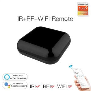 Contrôle Moes WiFi RF IR télécommande universelle appareils Tuya application Smart Life et commande vocale