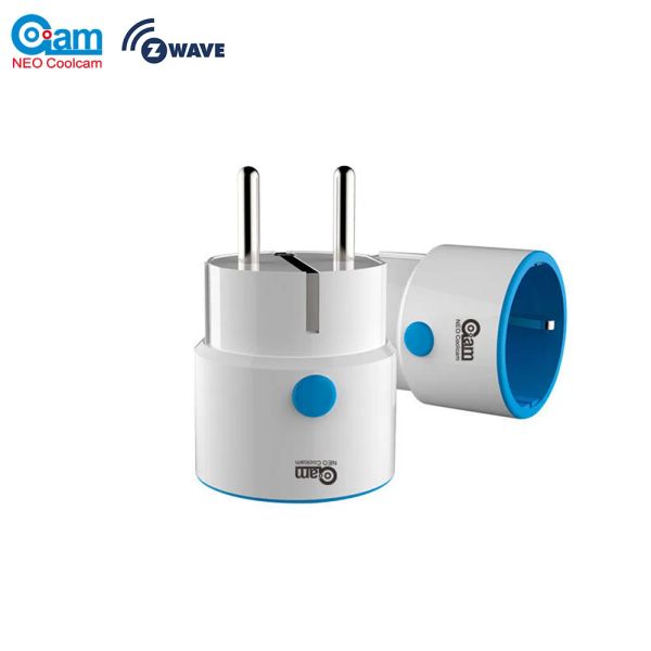 Control Neo Coolcam Z Wave Plus Mini Smart Power Plug Automation Home Autlet Zwave Outlet, extender de rango de onda Z, Monitoreo de energía Smart Plug