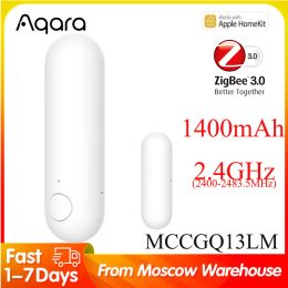 Contrôlez le nouveau détecteur de système de sécurité de la fenêtre de porte AQARA P1 Zigbee3.0 Capteur de mouvement sans fil pour Apple Homekit Smart Home