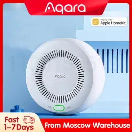 Controle nieuwe Aqara Smart Natural Gas Detector Zigbee Gaslek Alarm Intelligent Linkage Smart Home Security voor Xiaomi Mi Home HomeKit
