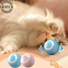 Control NUEVO CAT Bola interactiva Smart Cat Toys Electronic Interactive Cat Toy Indoor Automatic Rolling Magic Ball Cat Game Game Game