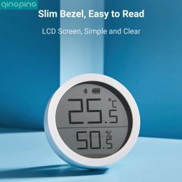 Control Nuevo Cleargrass Bluetooth Temperatura Sensor de humedad Versión lite Almacenamiento de datos Elink Tinta Termómetro Soporte Aplicación Mi hogar