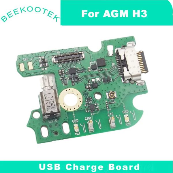 Contrôlez la nouvelle carte d'origine AGM H3 USB Board USB Charge Pild avec module Réparation de réparation ACCESSOIRES ACCESSOIRES POUR AGM H3 SMART TÉLÉPHONE
