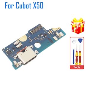 Besturing Nieuwe originele Cubot X50 USB Board Base Charge Port Plug Board met microfoonreparatie -accessoires voor Cubot X50 smartphone