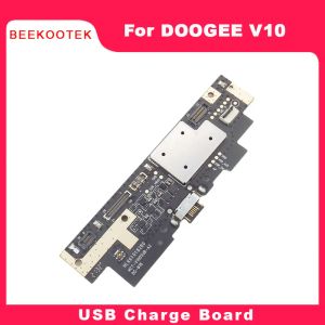 Contrôlez le nouveau Doogee Original V10 USB Charge Board Charging Dock Pild Replay Remplacement Accessoires pour Doogee V10 6,39 pouces Smart Phone