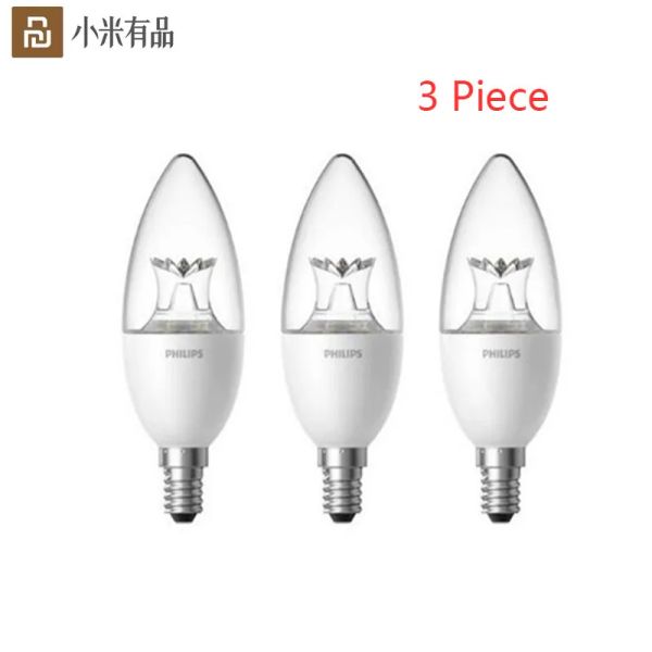 Control nuevo Original Youpin lámpara LED con forma de vela inteligente E14 bombilla 3,5 W 0.1A 220240V 50/60Hz Wifi remoto para la aplicación Xiaomi Mihome