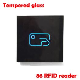 Contrôlez le nouveau verre tempéré RFID 125KHz / 13.56 MHz en verre trempé EM4100 / NFC 14443A Carte IC intelligente Proximité WG26 / 34 CONTRÔLE D'ACCEPT