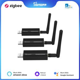 Contrôlez New Sonoff ZB Donglee Zigbee 3.0 USB Dongle Plus Stick Universal Zigbee Gateway Compatible Zigbee2MQTT SERIGNE SECRE ZIGBEE