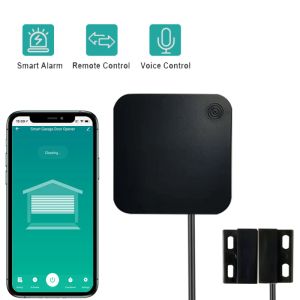 Contrôlez le nouveau commutateur de porte de garage WiFi Tuya Application de porte de garage intelligente Remote Contrôleur sans fil travaille avec Alexa Google Home