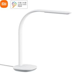 Contrôle nouveau Xiaomi Mijia Philips lampe de Table 3 LED lampe de lecture intelligente 10 niveaux tactile gradation bureau chevet étudiant capteur de lumière ambiante
