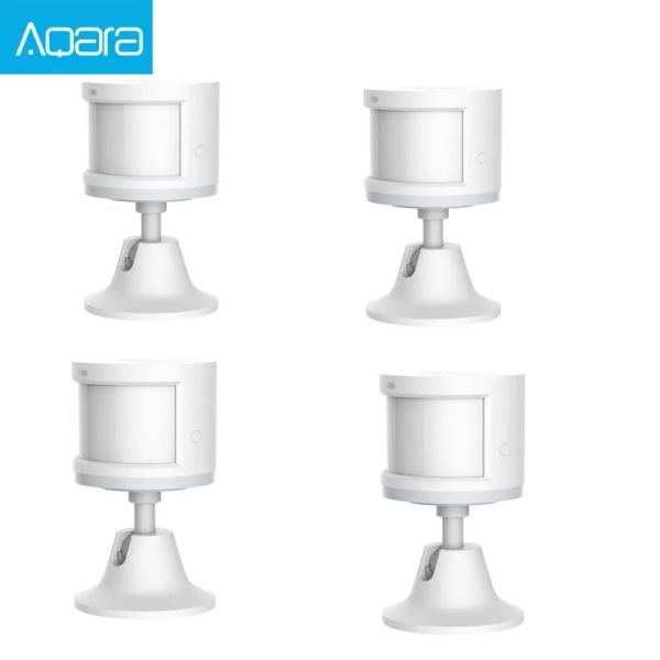 Control Original Aqara Sensor de cuerpo sensores de intensidad de luz ZigBee wifi trabajo inalámbrico para aplicación de hogar inteligente