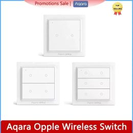 Control Original Aqara Opple interruptor inalámbrico Zigbee 3,0 interruptor de luz inteligente 2/4/6 botones aplicación remota Control para Apple Homekit Mijia APP